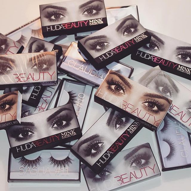 huda beauty lashes